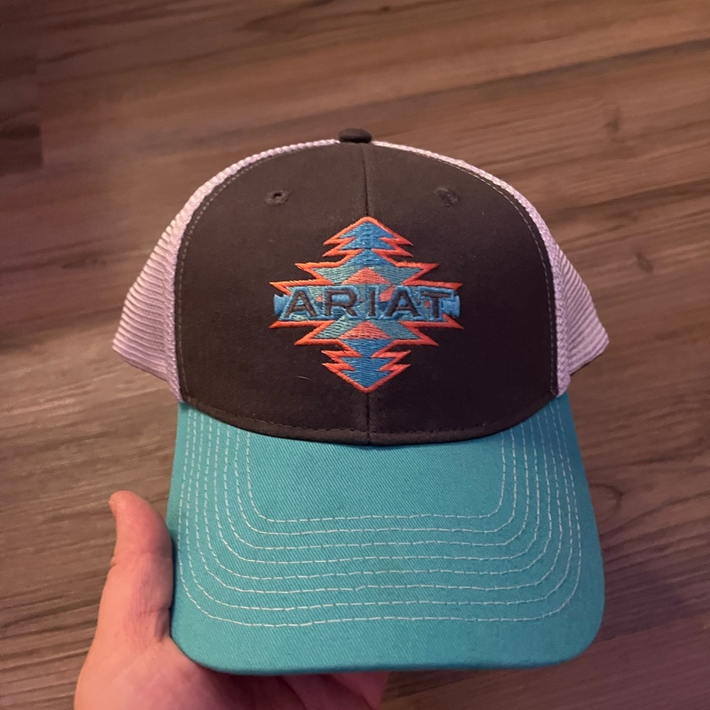 Women’s Ariat Hat (Turquoise and Grey)